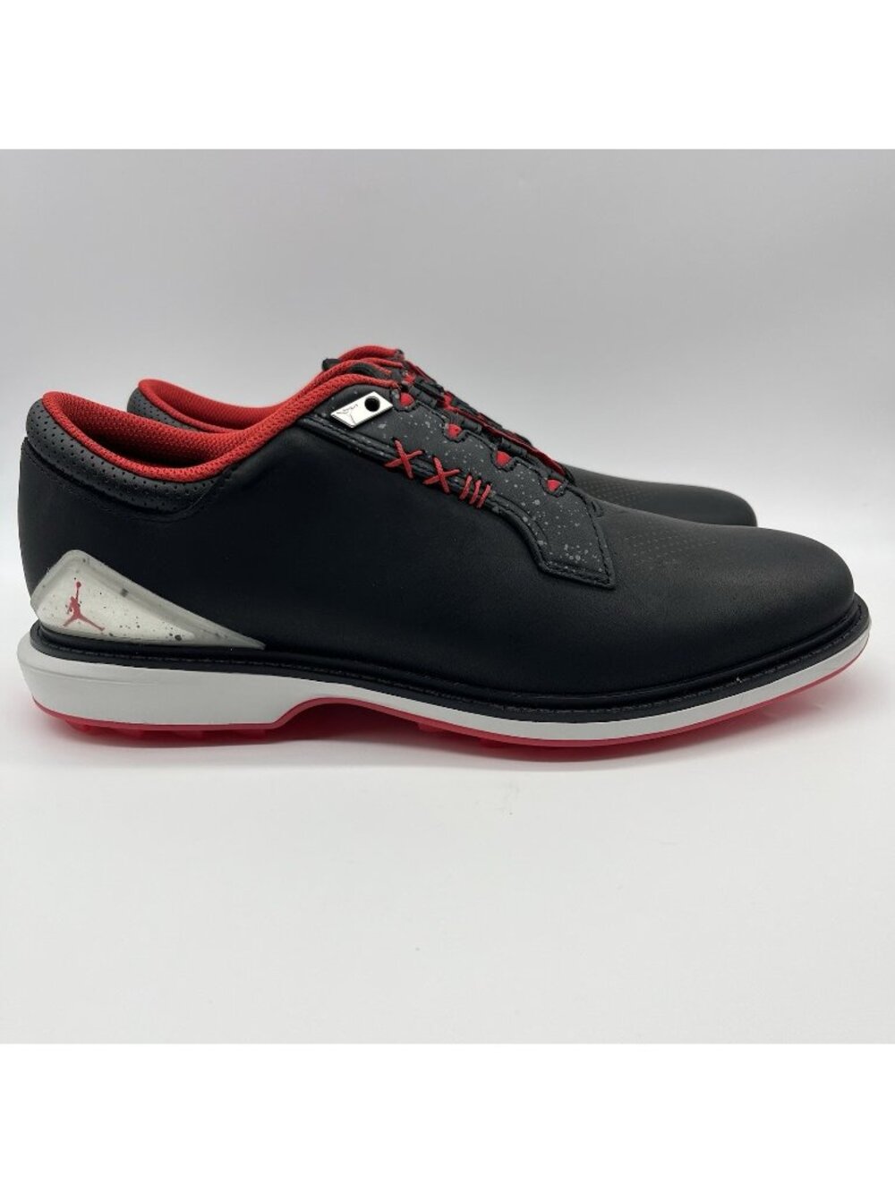 Nike Air Jordan ADG 5 Men's Golf Shoes Black Red Size 10 FQ6642-001